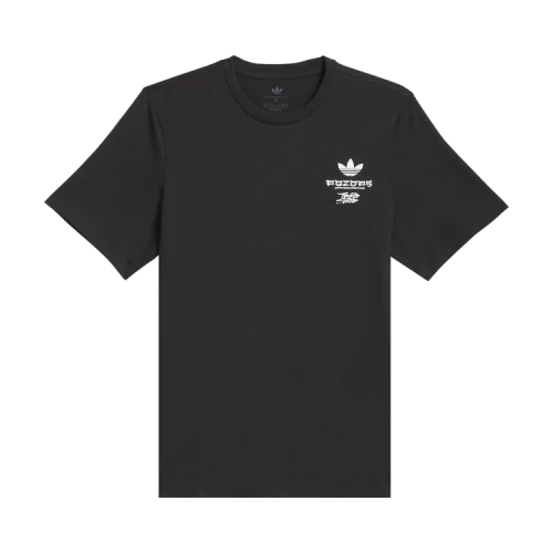 Adidas Skateboarding x Temple Of Crane Tee 'Black/White'