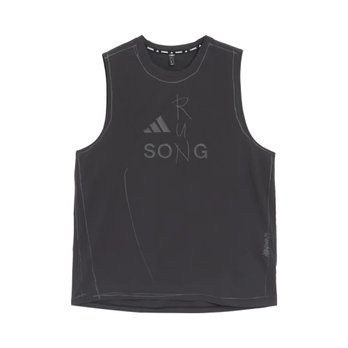 adidas Original Song For The Mute Running Tank Top (Asia Sizing) Black