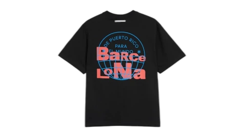adidas x Bad Bunny DtMF Tour Barcelona Heavyweight Merch Tee Black