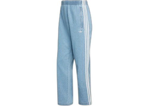 adidas Originals Summer Glow Denim Firebird Pants Light Blue