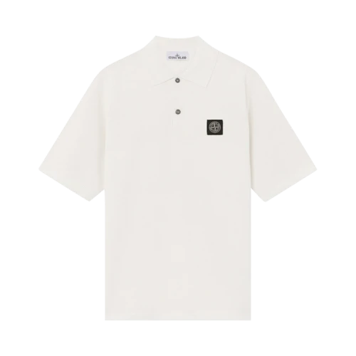 Stone Island Short-Sleeve Polo 'Ivory'