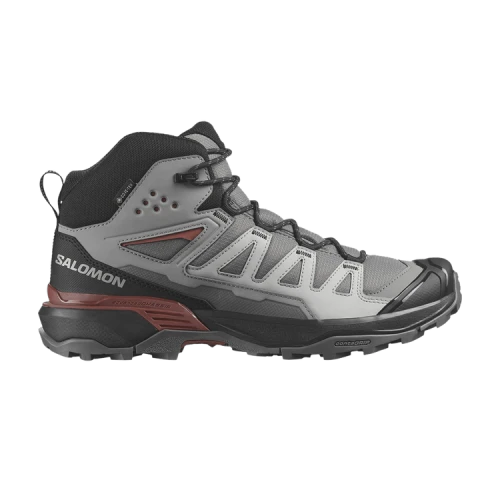 Salomon X Ultra 360 Mid Gore-Tex Pewter Black Burnt Henna