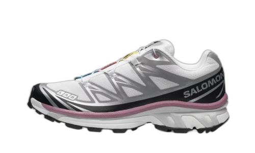 Salomon XT-6 White Black Dusky Orchid