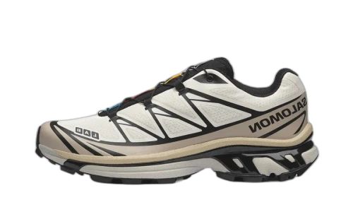Salomon XT-6 Vanilla Ice Black Silver Cloud