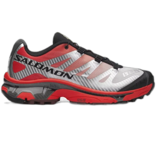 Salomon XT-4 OG Silver Black Fiery Red