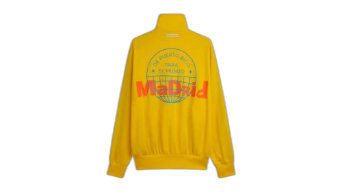 adidas x Bad Bunny DtMF Tour Madrid Firebird Track Jacket Eqt Yellow