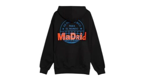 adidas x Bad Bunny DtMF Tour Madrid Hoodie Black