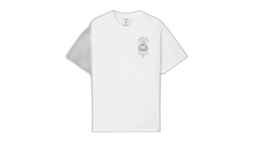 Casablanca Classic Hotel Emblem Tee White