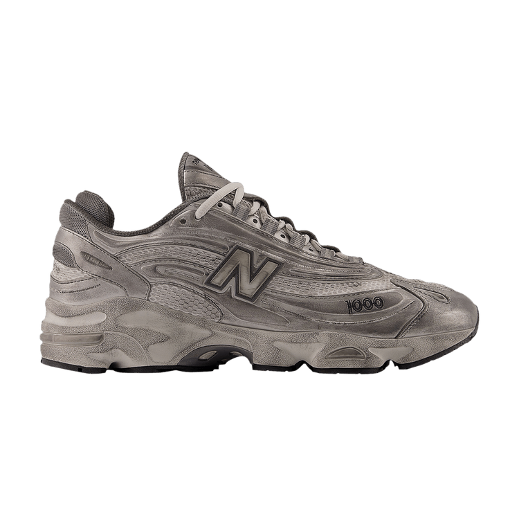 New Balance 1000 Silver Metallic Distressed