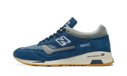 New Balance 1500 MiUK Navy Grey Harris Tweed