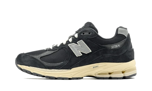 New Balance 2002R Black Dark Grey