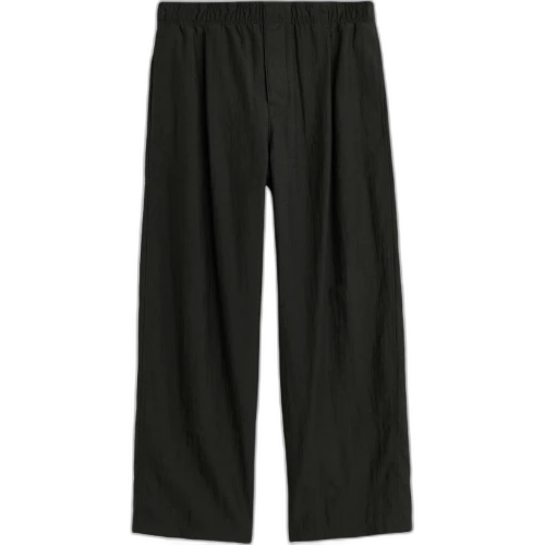 Our Legacy Leisure Trouser Soot Black Techflax