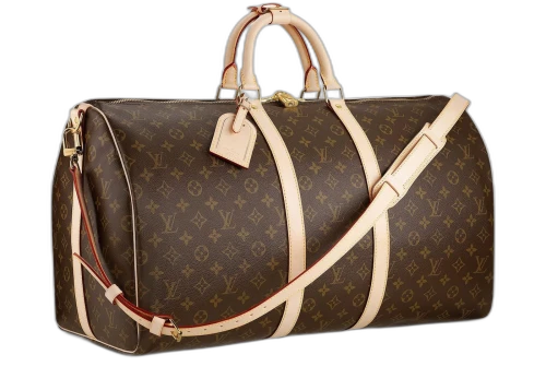 Louis Vuitton Keepall Bandouliere Monogram 55 Brown