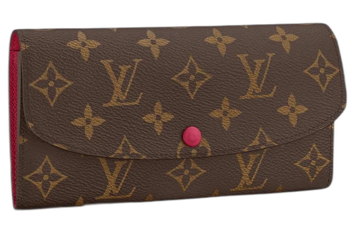 Louis Vuitton Emilie Wallet Monogram Fuchsia