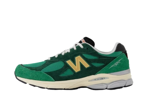 New Balance 990v3 MiUSA Varsity Green Gold