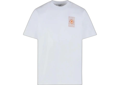 Casablanca Mirage Printed Classic T-shirt White