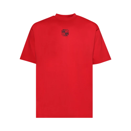 Vetements Biker Cross Logo T-Shirt 'Red'