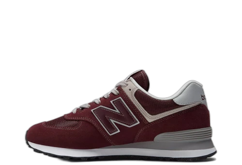 New Balance 574 Burgundy White