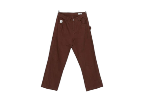 Bode Twill Knolly Brook Trousers Brown