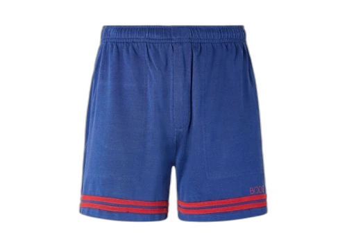 Bode Lakewood Shorts Blue