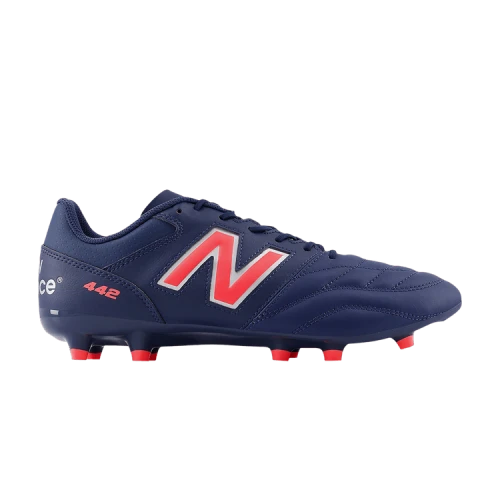 New Balance 442 Team FG v2 Navy Silver Energy Red