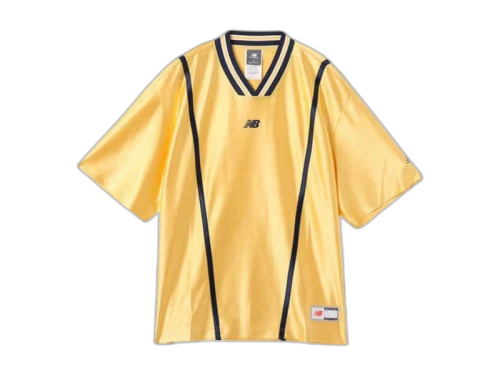 New Balance In Game Tricot Shooting T-shirt Yellow/Navy