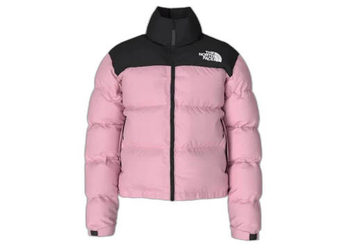 The North Face Womens 1996 Retro Nuptse 700 Fill Packable Jacket Cameo Pink