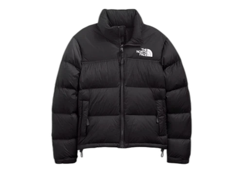 The North Face Womens 1996 Retro Nuptse 700 Fill Packable Jacket Recycled TNF Black
