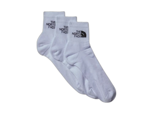 The North Face Multi Sport Cushion 1/4 3-Pack Socks TNF White