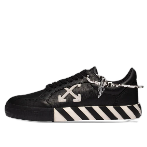 Off-White Low Vulc Black White