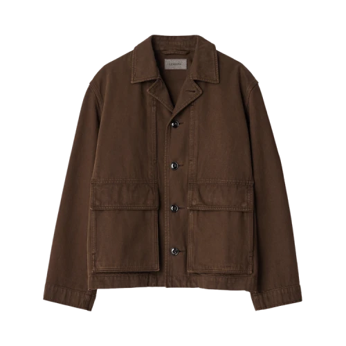 Lemaire Boxy Jacket 'Ristretto'