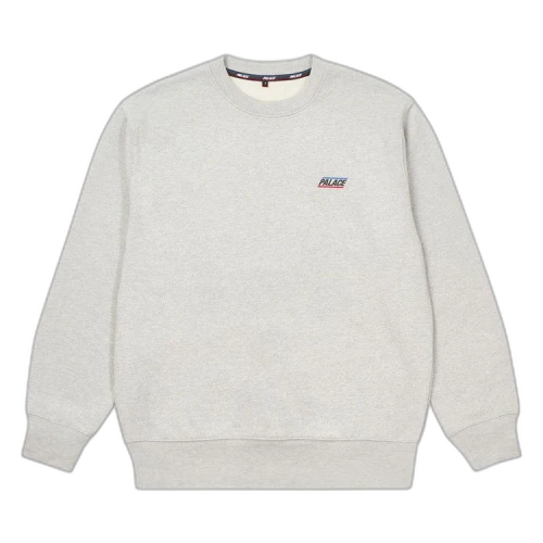 Palace Basically A Crew (FW21) Grey Marl