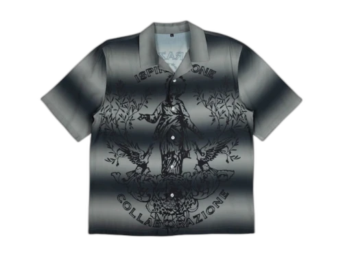 Pleasures Giovanni Button Up Shirt Silver