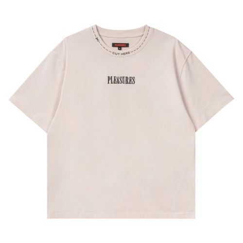 Pleasures Cut Here Heavyweight Shirt 'Pink'