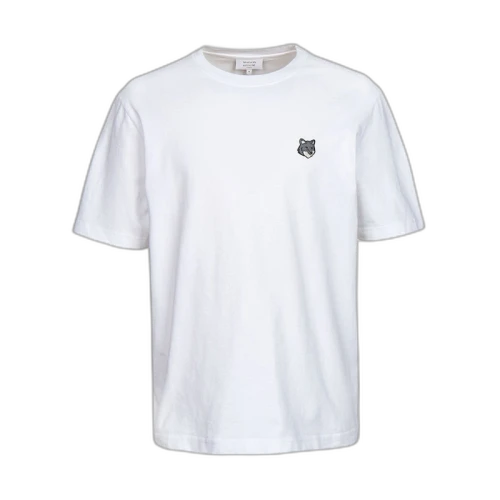 Maison Kitsune Fox Head Short Sleeve T-shirt White