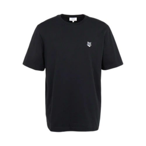 Maison Kitsune Fox Head Short Sleeve T-shirt Navy