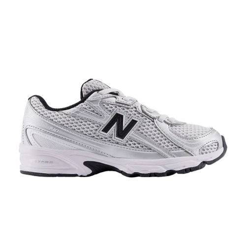 New Balance 740 Bungee Lace Grey Black (PS)