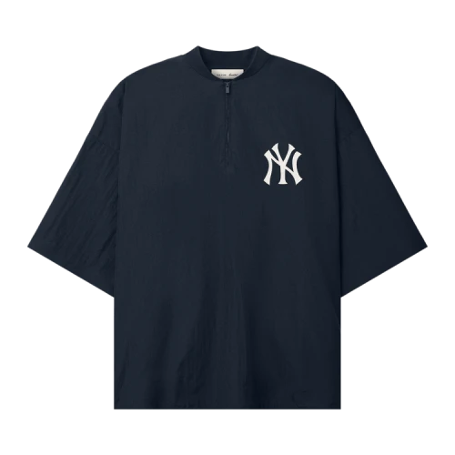 Fear of God Essentials Yankees 3/4 Sleeve Pullover 'Dark Sapphire'