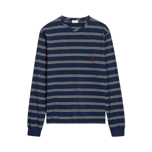 CELINE Long-Sleeve T-Shirt 'Ink/Black/Off White'