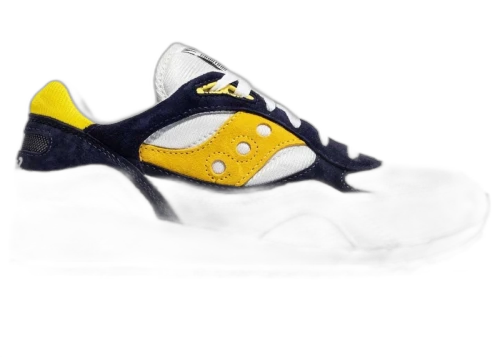 Saucony Shadow 6000 Grey Navy Yellow