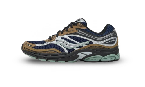 Saucony ProGrid Omni 9 Tomorrow, Meet Yesterday Pack Brown Navy