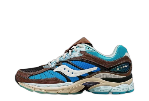 Saucony ProGrid Omni 9 Footpatrol Blue Brown