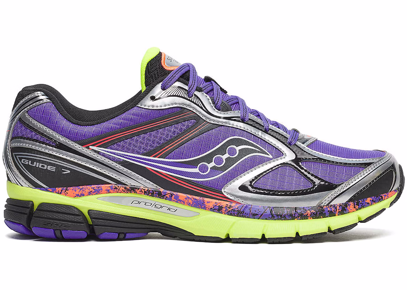 Saucony ProGrid Guide 7 Purple Citron