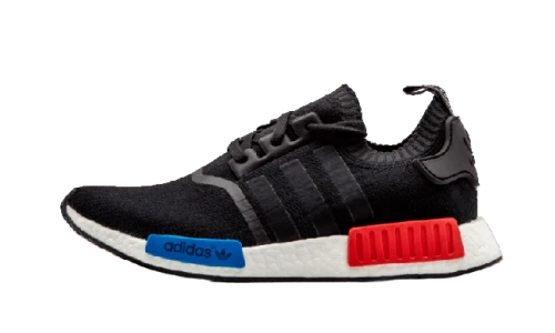 adidas NMD R1 Core Black Lush Red