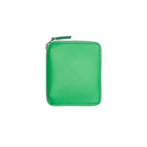 Comme des Garçons Classic Leather Line Zipper Wallet 'Green'