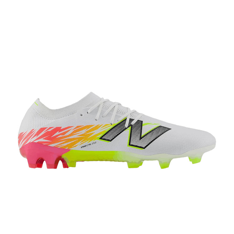 New Balance Furon Elite FG V8 White Energy Red Hi-Lite