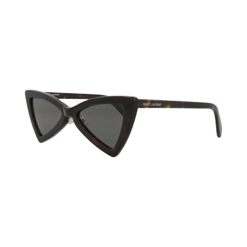 Saint Laurent Cat Eye-Frame Recycled Acetate Sunglasses Havana Havana Grey (SL207JERRY-30002309-006)