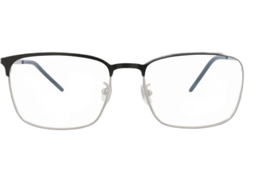 Saint Laurent Square-Frame Metal Optical Frames Black Black Transparent (SL378FSLIM-30009425-001)