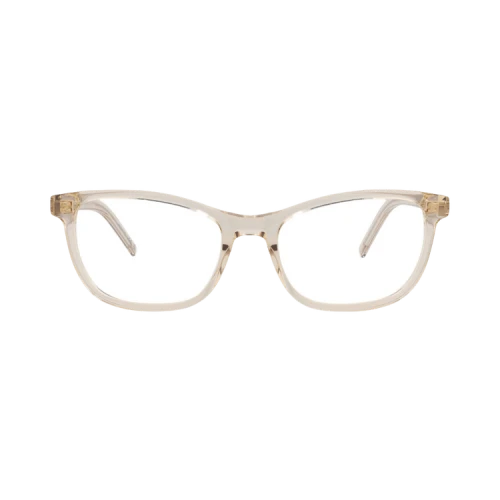 Saint Laurent Cat-Eye Frame Recycled Acetate Optical Frames NUDE NUDE TRANSPARENT (SLM121-30014323-003)