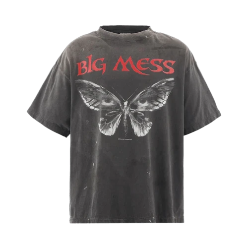 SAINT Mxxxxxx Big Mess Short-Sleeve Tee 'Black'